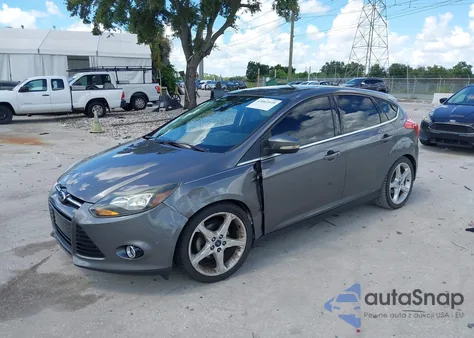 2012 Ford Focus Titanium from USA, damaged, VIN 1FAHP3N28CL426960
